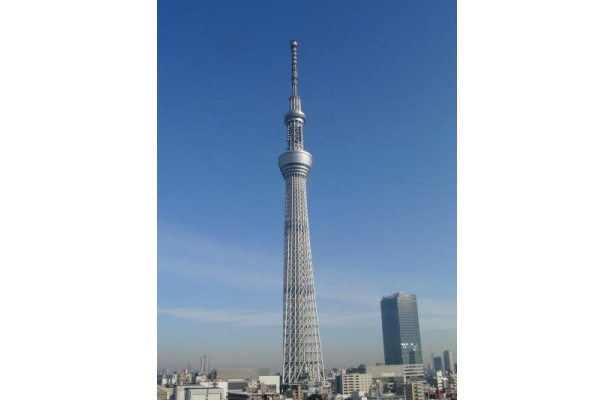 東京スカイツリーは圧倒的人気で2012年新スポットのトップに！