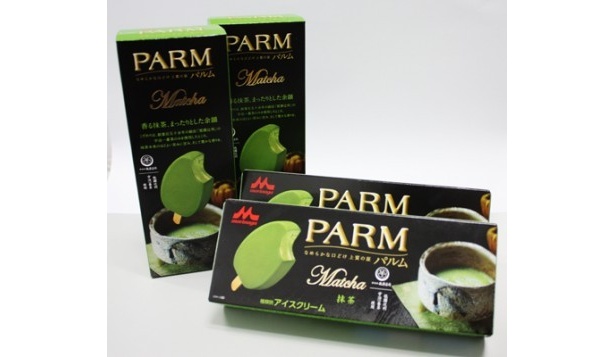 なめらかで濃厚な「PARM 抹茶」(189円)も発売中
