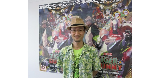 話題のアニメ「TIGER ＆ BUNNY」の尾崎エグゼクティブ・プロデューサーを直撃！　「“タイバニ”はもっとファン層を広げられる作品」