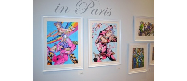200点以上の貴重な原画が展示してある