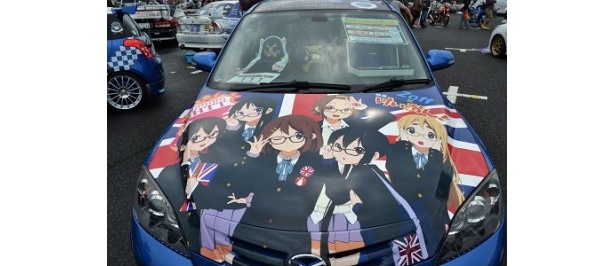 毎年恒例の「けいおん！」痛車