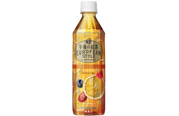 「キリン 午後の紅茶 ヨーロピアンスタイル ベリー＆オレンジ」(140円税抜)