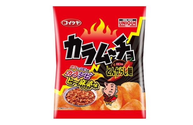 「カラムーチョ 日清のとんがらし麺 カラシビヒー麻婆味」 