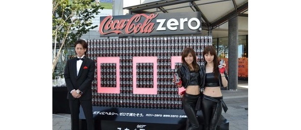 ボンドガールがお出迎え！東京スカイツリーでコカ・コーラ ゼロ×007イベント開催中