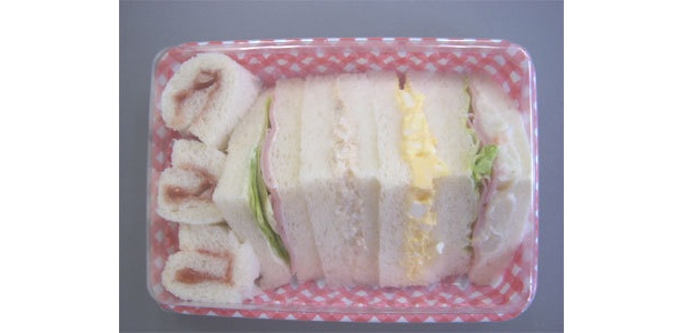 「『ひゅーッ』てなるほどやさしいサンド」（280円）