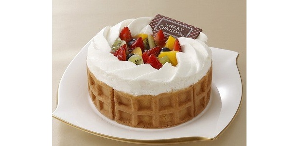 ワッフルケーキの店 R.Lのワッフルクリスマス(2415円)