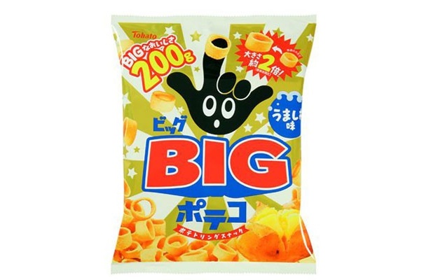 通常の約2倍サイズBIGポテコ・うましお味(オープン価格)
