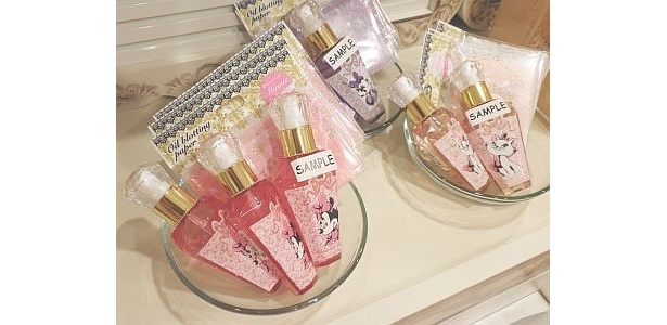 宝石みたい！フレグランススプレーはピーチの香り(700円)