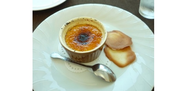 甘党にはたまらないカラメル焦がしの｢クレームブリュレ｣