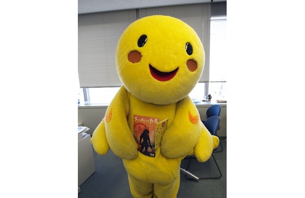 あいたい兵庫のキャラバンとして来た“はばタン”！