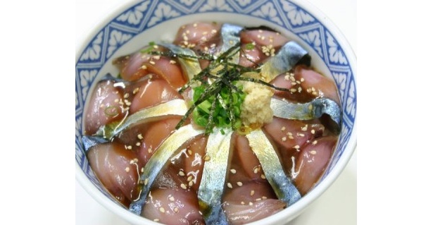 青森県「八戸銀さば漬丼」