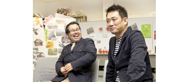 西田二郎（右）と藤村忠寿（左）