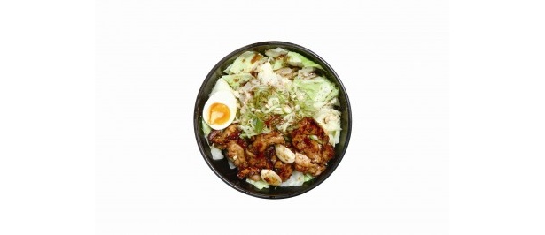 大府市　麺の坊晴レル屋のとりてきソースまぜそば850円