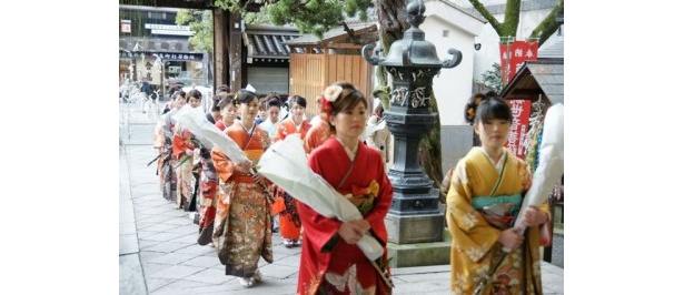日本最古の花展「池坊旧七夕会」にまつわる約400年の風雅を表した花行列