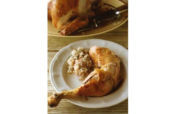 こちらは「ハチ鳥の丸焼き」