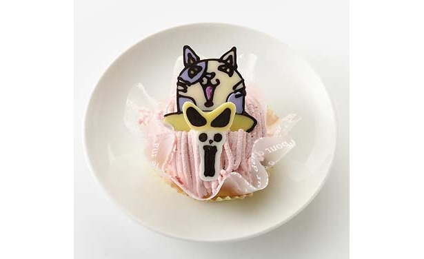 ブルックをイメージした「ブルックのいちごモンブラン」(580円)