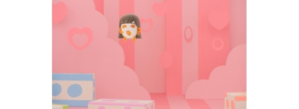 人形に変身したこじはる