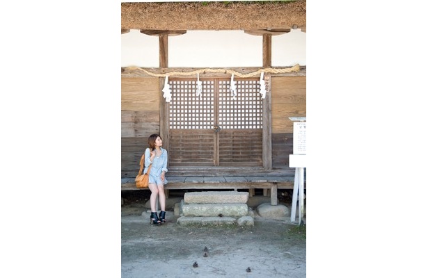 “歴史と街道のまち”山口を巡るプログラム【西宮山口DAYまちあるき】。写真は公智神社