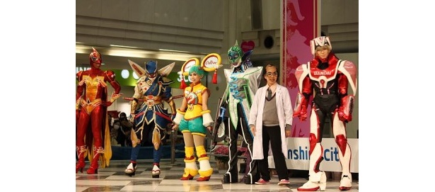 TIGER＆BUNNYコスがズラリ