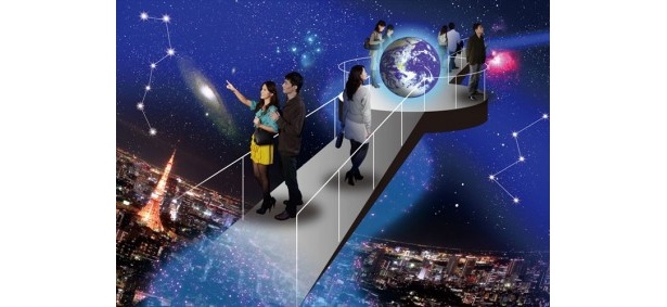 「スター・クルーズ・プラネタリウム」内の「新 3D SKY WALK－太陽系から銀河系の果てまで－」