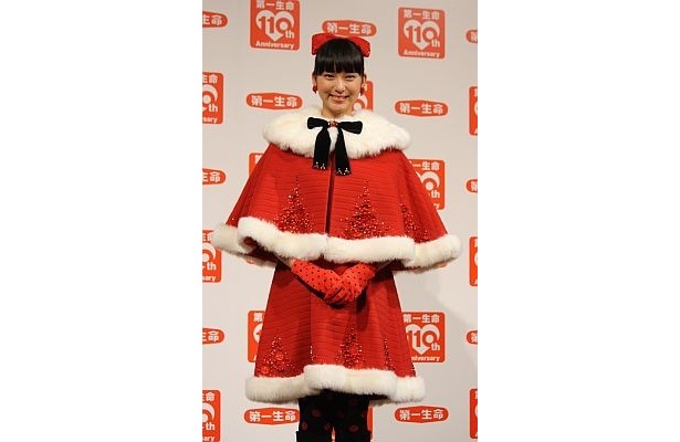 全身はこんな感じ。ケープが可愛らしい！