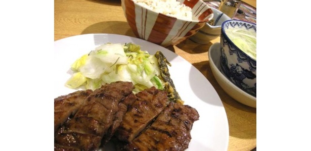 牛たん炭焼 利久の牛たん定食￥1575