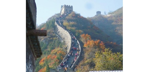 中国は登録数3位！写真は万里の長城