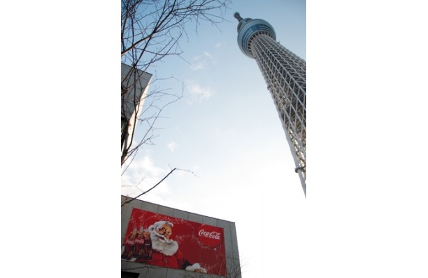 イベントは東京スカイツリーの真下で実施された