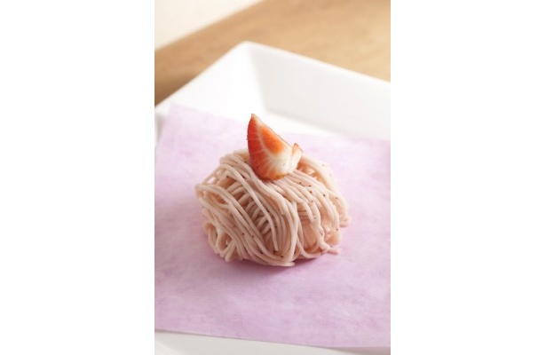 夢菓子匠房 いちご堂のモンブランいちご大福（2個735円）※会場限定