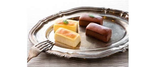 チーズケーキ＆スウィート バニラの実の五番館（2袋4個入り、420円）