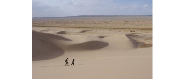 モンゴルの「ゴビ砂漠」