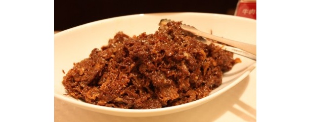 味わい深い「牛肉のしぐれ煮」