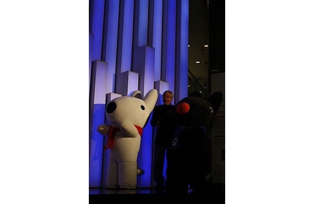 点灯式に駆け付けたリサとガスパールも感動！