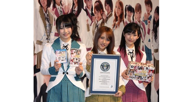 ゲームソフト「AKB1/149 恋愛総選挙」でAKB48がギネスに認定！