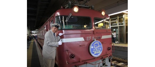 前回の鉄道ツアーで運行したブルートレイン