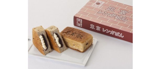 東京あんぱん 豆一豆の「東京レンガぱんお土産パック(4個入)」
