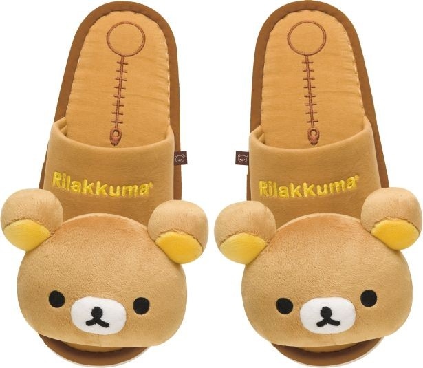 リラックマといつでも一緒！スリッパ(1680円)