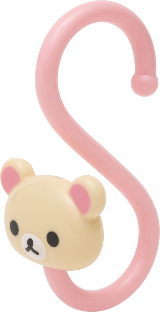 コリラックマも。S字フック(525円、2個入り)