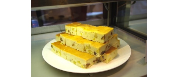 栗の入ったチーズケーキ「栗のフロマージュ」