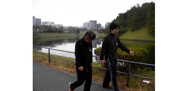 疲れたら歩いてもOK！