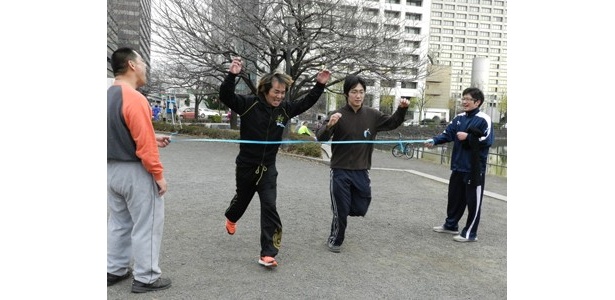 皇居2周に挑戦した2人。「達成感半端ない！」
