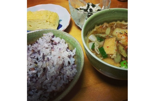 ホッとするのは、やっぱりこんなごはん(^-^)