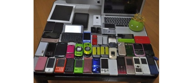 自慢のモバイル端末コレクション！