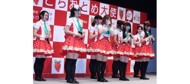 「とちおとめ25」は2010年に結成し、上海万博のステージでデビュー