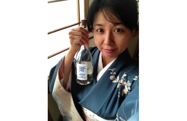 500ミリリットル瓶という、日本酒界では画期的な瓶とラベル。いいね！