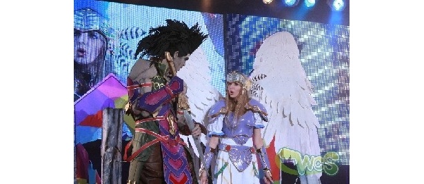 アニメのシーンを再現