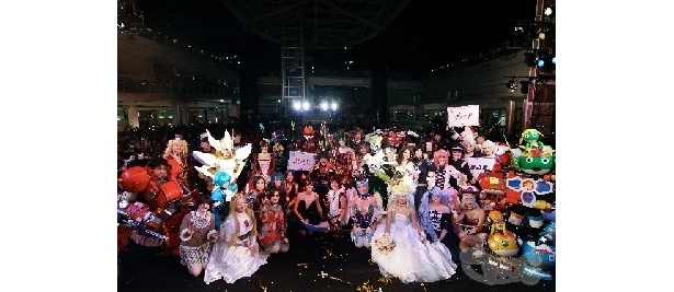 世界中から集まったコスプレイヤーたち