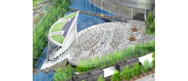 「グランフロント大阪」大阪北口広場
