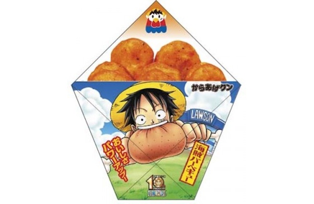 他にコラボした商品は、2010年発売の「ワンピース」“海賊バーベキュー味”