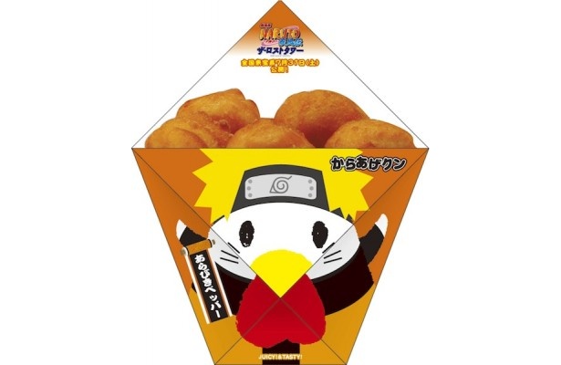 2010年発売の「NARUTO」コラボ“あらびきペッパー味”